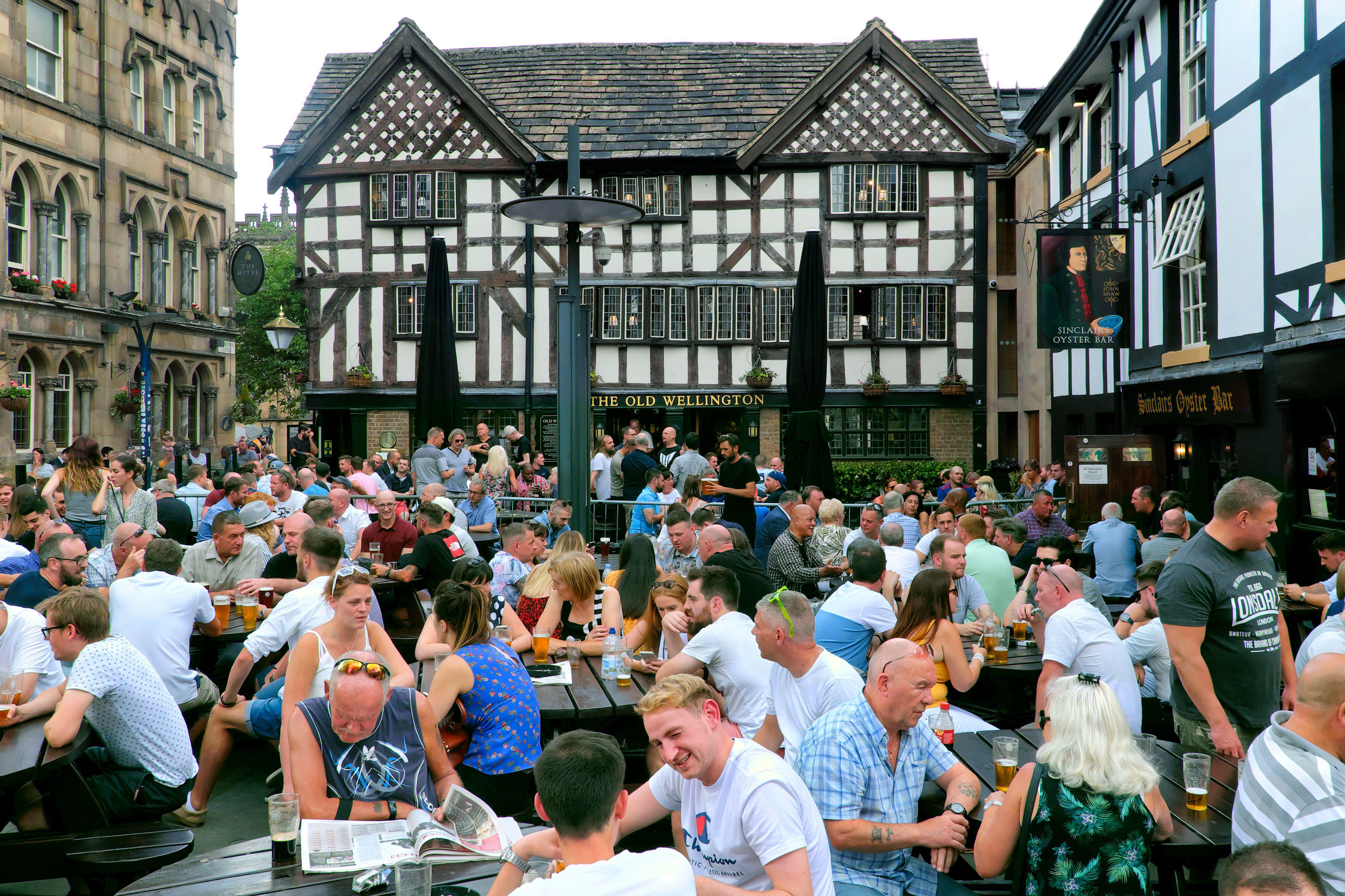 Pubs will open for boozing outdoors from mid-April