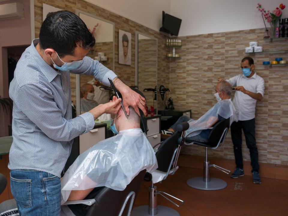 Brits will be allowed to get the hair cut in barbers once again from April 12