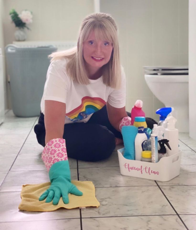 Mum-of-three Lynsey Crombie is known for her clever cleaning tips