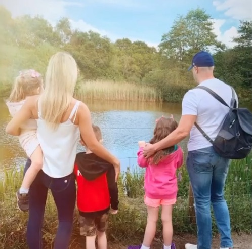 The couple's three children have all been diagnosed with autism