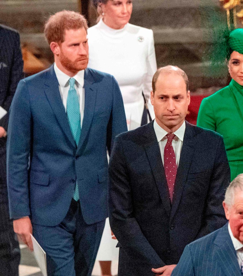 William and Harry barely spoke after Megxit