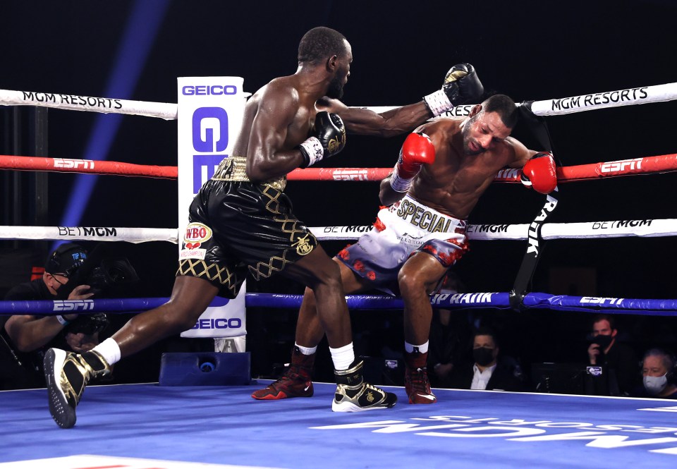 Brook was beaten by Terence Crawford in his last fight back in November