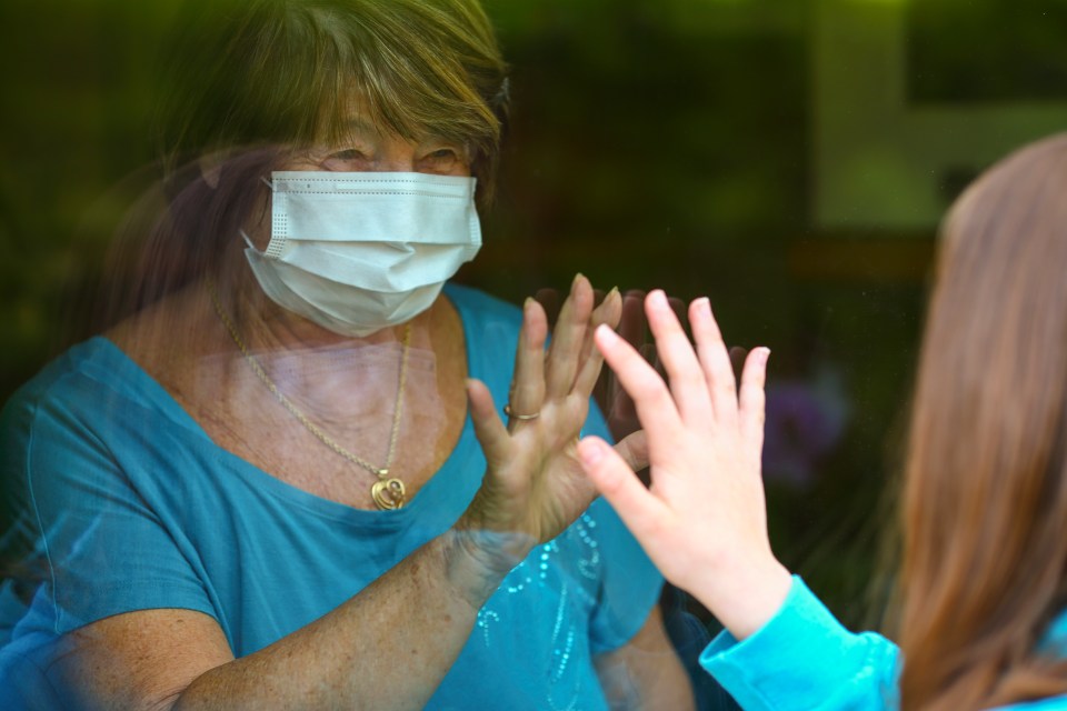 Kids still won't be allowed to hug and kiss granny, but they will be able to hold hands