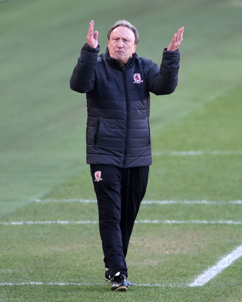 Neil Warnock had an X-rated rant at the referee officiating a youth game