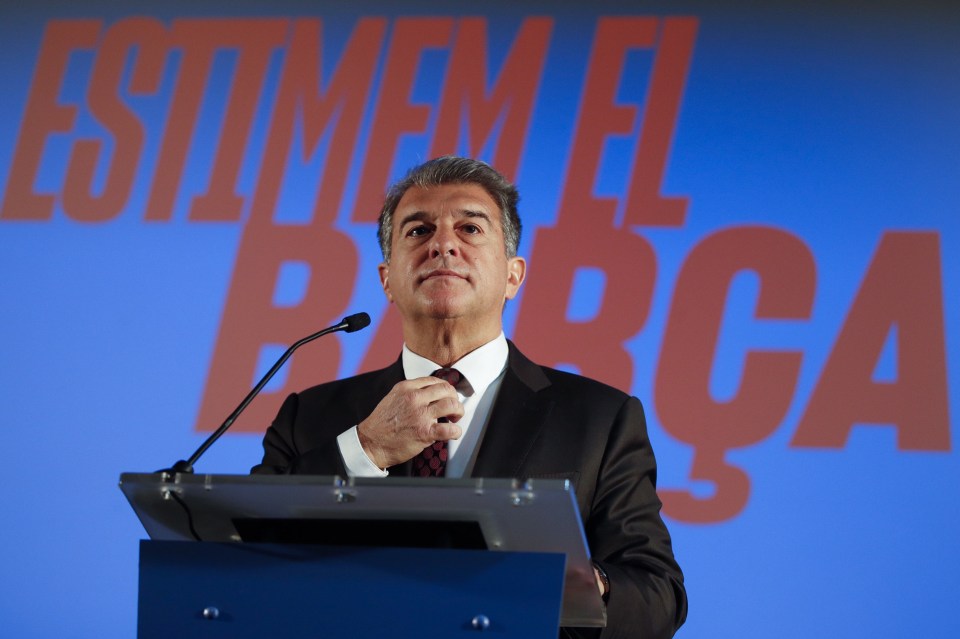 Joan Laporta is keen to bring the glory days back to Barcelona