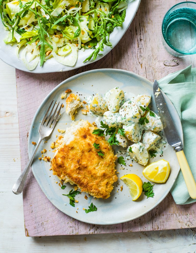 Shed up to a stone and get back in shape by spring with these delicious WW recipes, such as  chicken schnitzels with lemon and parsley potatoes