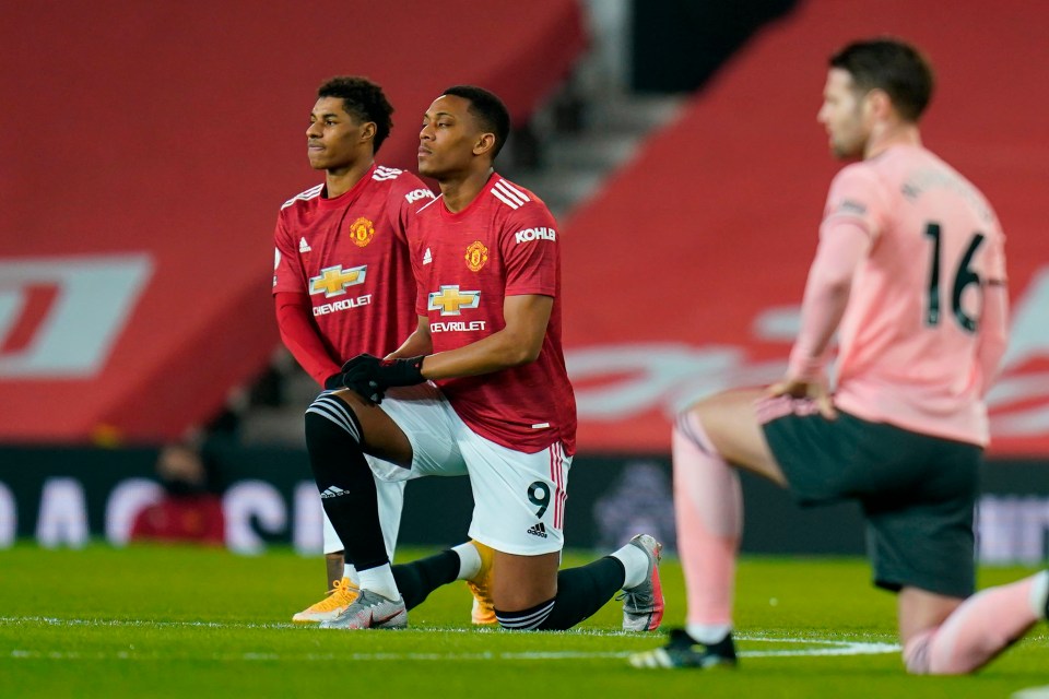 Marcus Rashford and Anthony Martial has also been subjected to online abuse