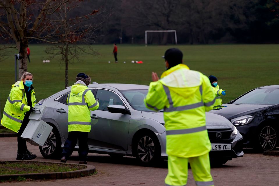 Mobile testing units and some home testing kits are being sent into eight postcode areas of London, the West Midlands, East of England, South East and the North West