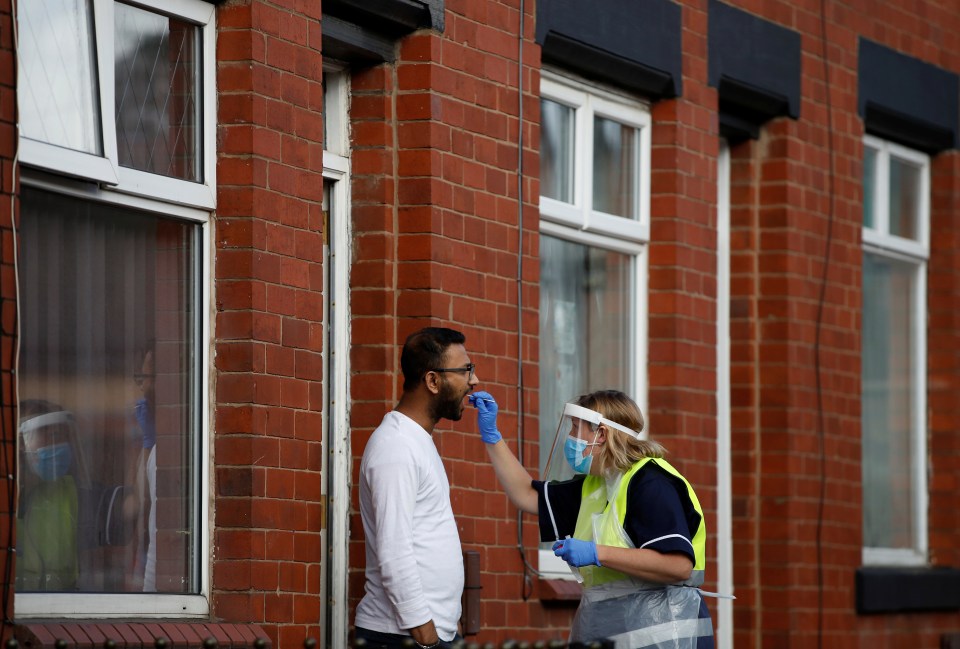 Families living in those postcodes have been urged to stay indoors while mass testing goes ahead in their areas. (Stock image)