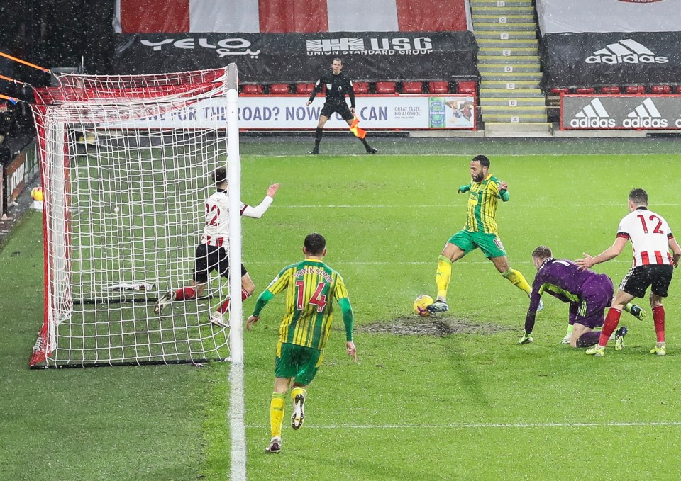 Matt Phillips has the simple job of putting West Brom in front at their relegation rivals Sheffield United