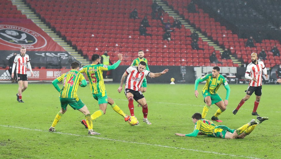 Billy Sharp pounces for a winner that has the Blades dreaming of somehow staying up