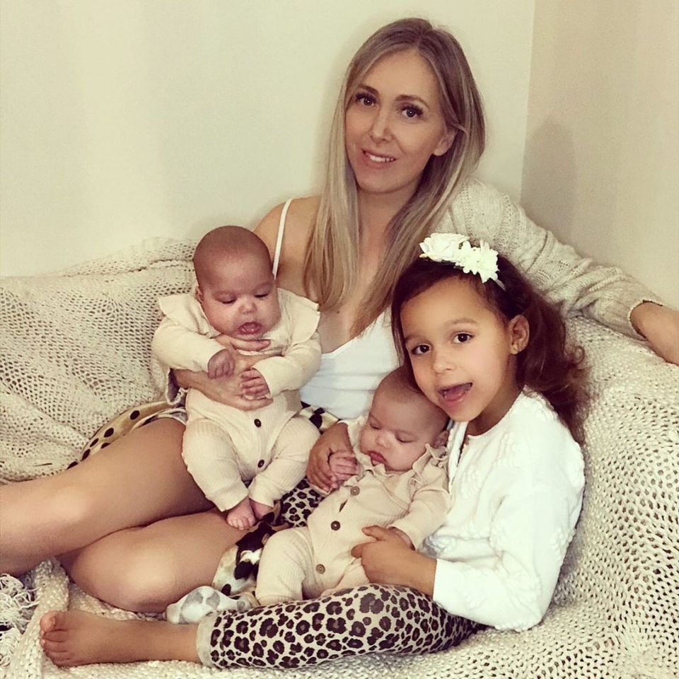 Francesca Amber is a single mum-of-three