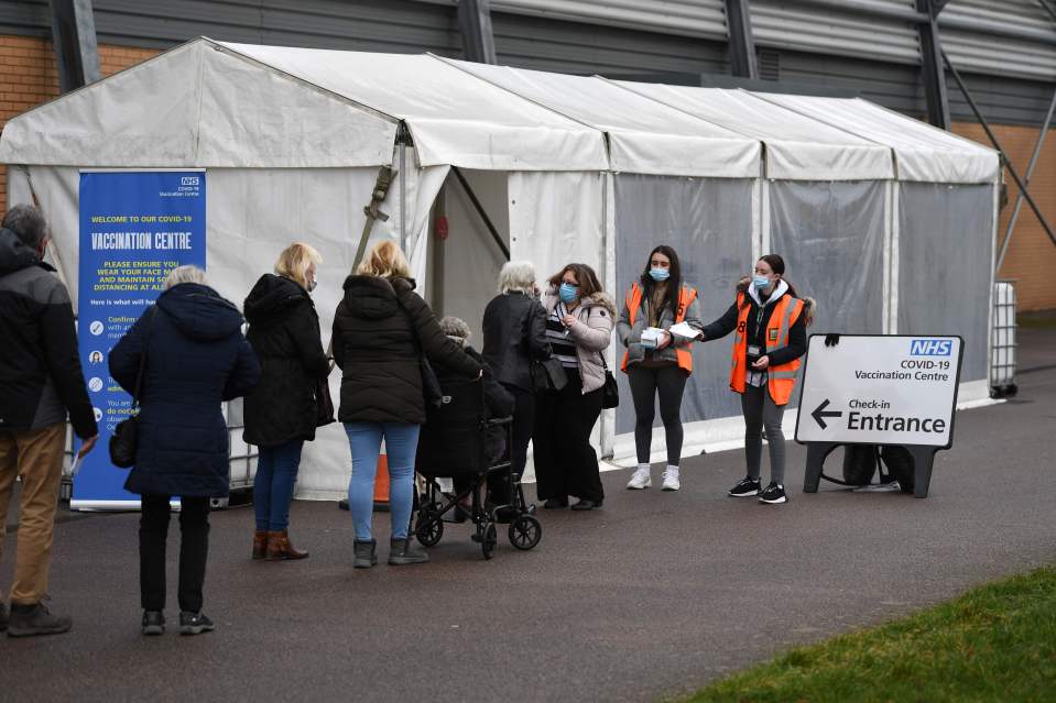 The UK's vaccine rollout is two months ahead of schedule