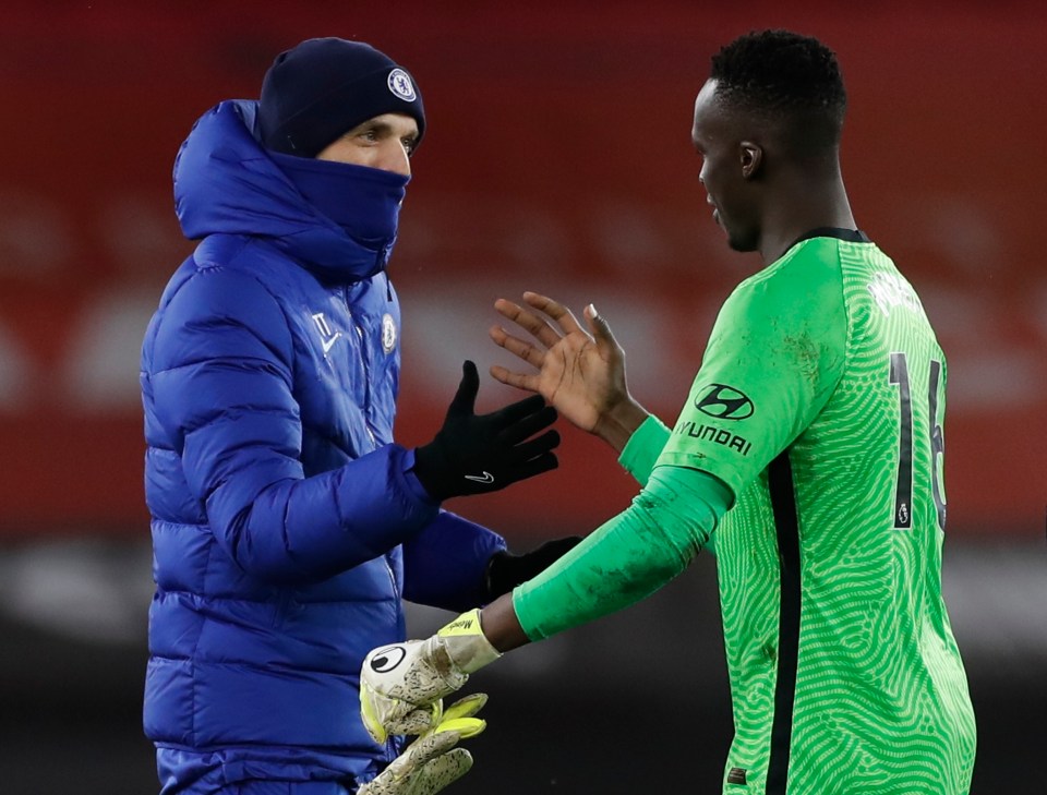 Edouard Mendy is enjoying life under new boss Thomas Tuchel at Chelsea