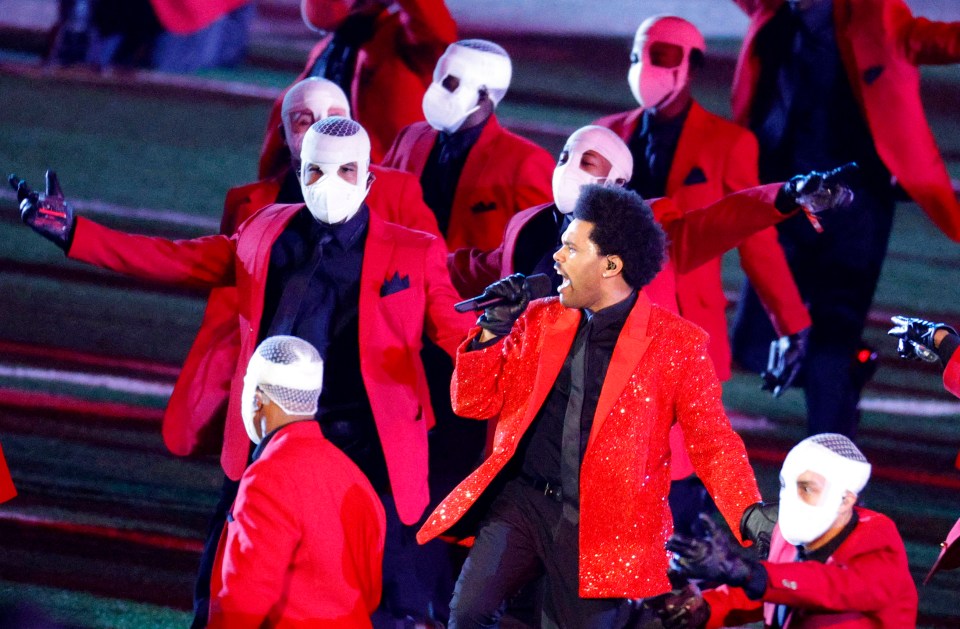 The Canadian musician on the field at Raymond James Stadium