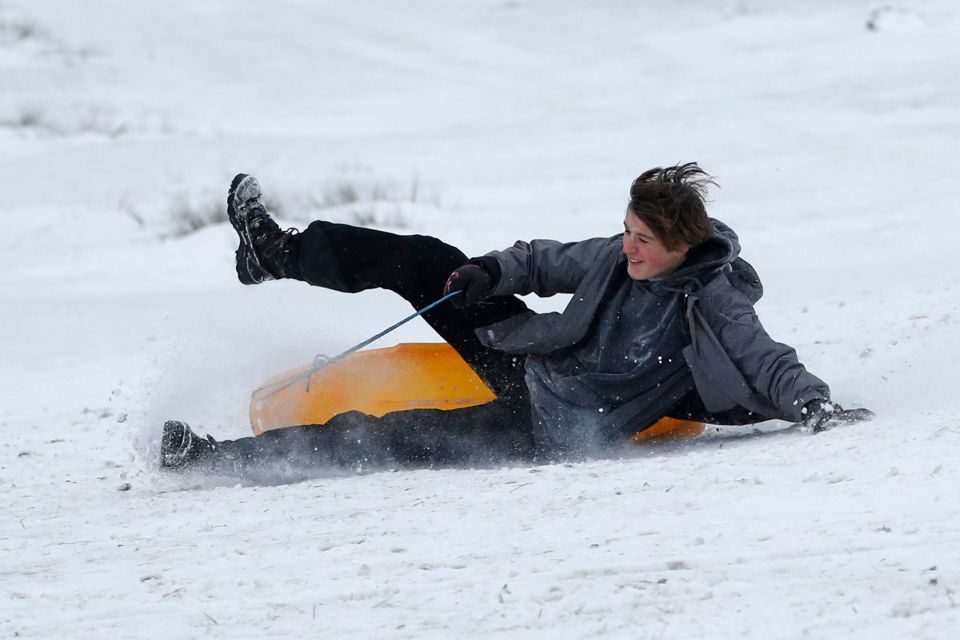 Storm Darcy has brought heavy snow to much of the south-east, including Sevenoaks in Kent