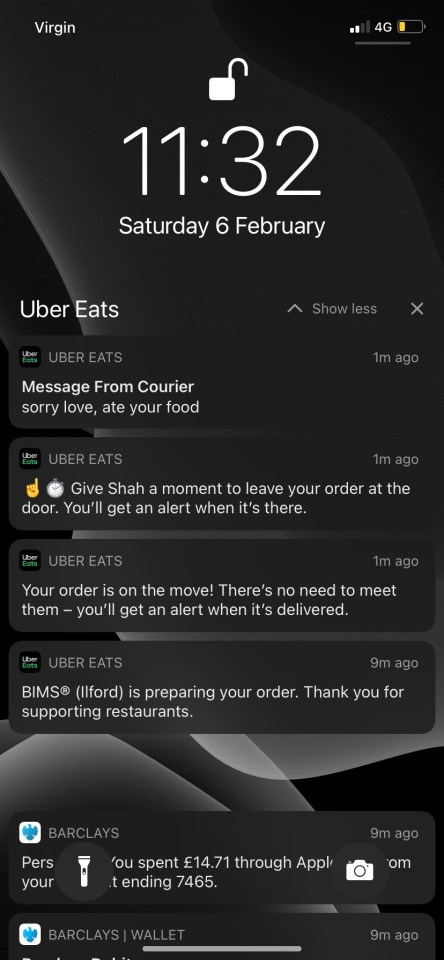 Uber Eats was approached for comment