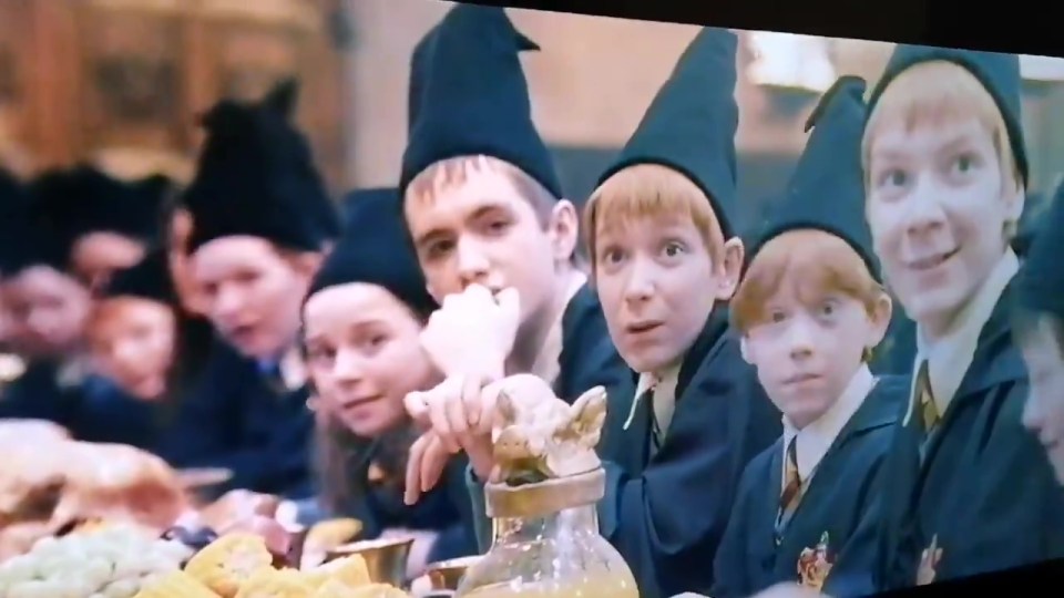 She was an extra in the first Harry Potter film, The Philosopher’s Stone