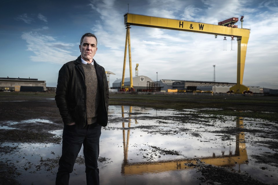 The story is set in the fallout of The Troubles starring James Nesbitt