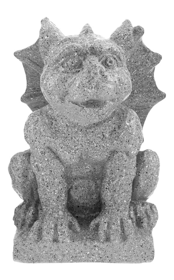 Notre Dame eat your heart out - you can pop this Poundland gargoyle into the garden for £3