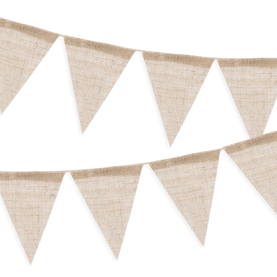 At £1, this bunting won't make too much of a dent to your purse