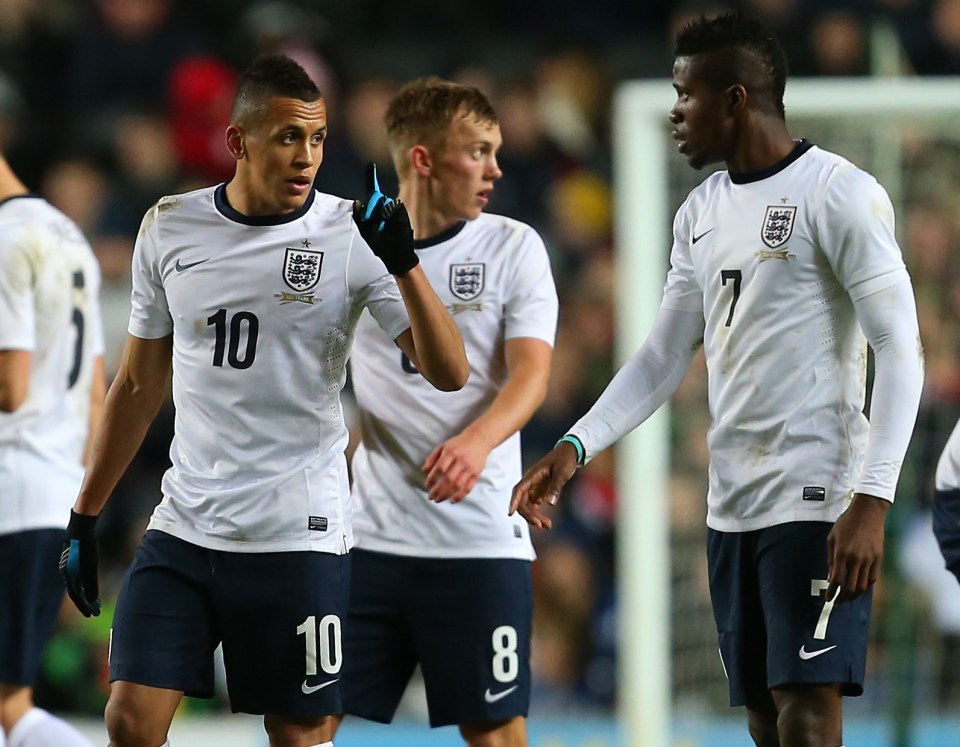 Zaha clashed with Ravel Morrison on the pitch after the latter attempted to 'play like Ronaldinho' during an England Under-21s game