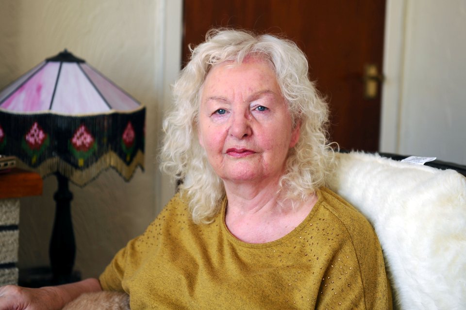 Patricia Stewart said a postman left her 'crying' in the snow after she had a fall