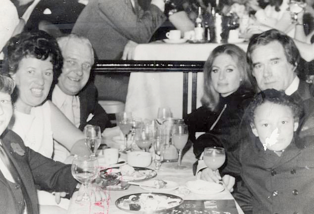 Kenneth Drury and wife Joan, left, with porn baron Jimmy Humphreys and wife Rusty