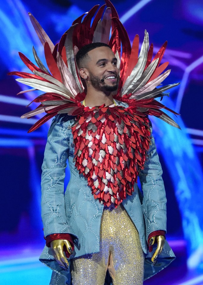 Aston Merrygold reveals the weirdest part of playing Robin in The Masked Singer was being covered up