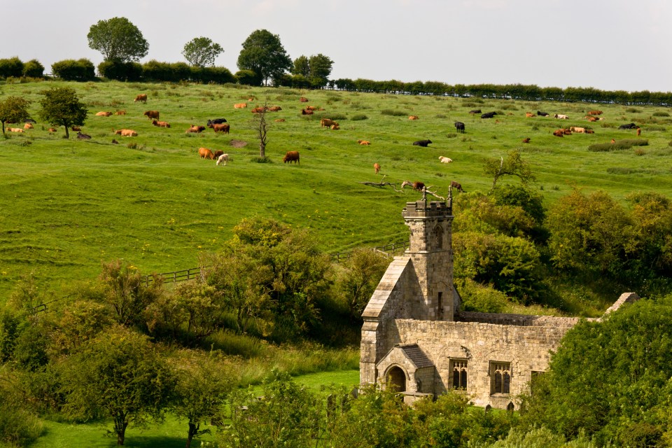 An abandoned village in Yorkshire is home to a creepy secret past