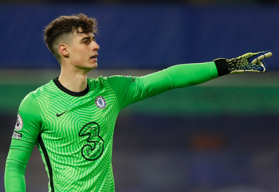 Kepa Arrizabalaga was back in the fold for Chelsea