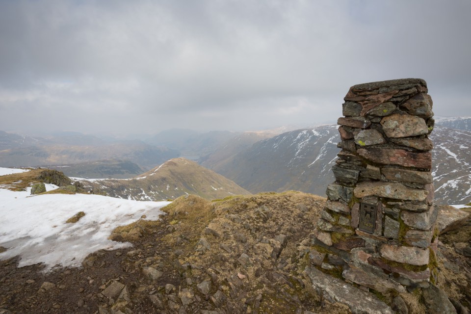 The fall took place at Red Screes above the Kirkstone Pass in the Lake District