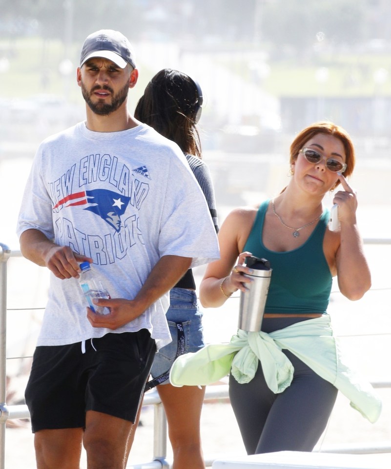 The couple moved in together in Sydney