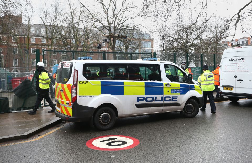 The activists dug a network of tunnels below Euston Square Gardens in protest of the high-speed railway