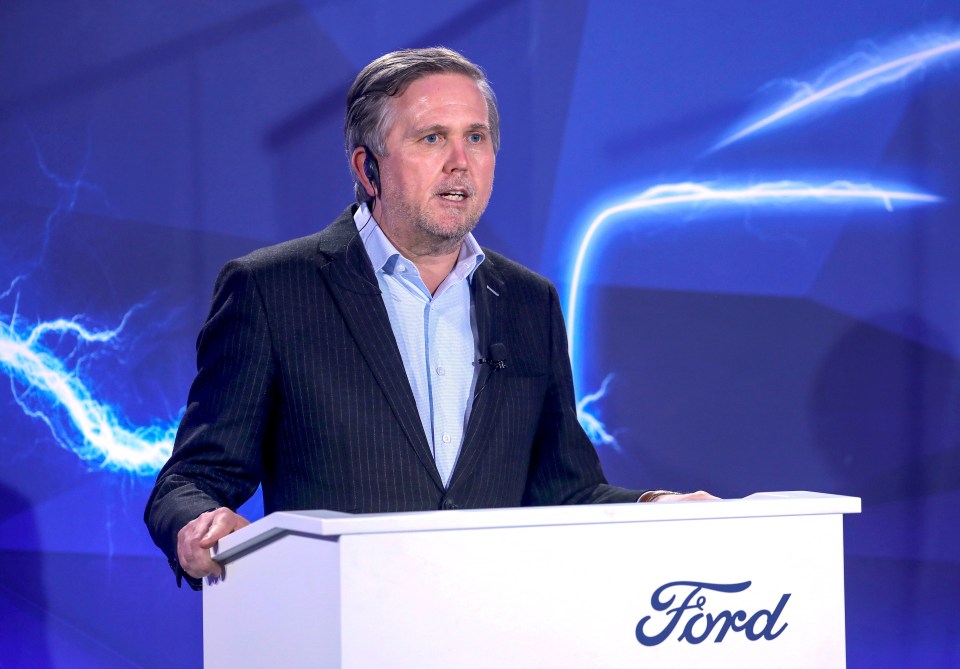 Ford of Europe president Stuart Rowley said: 'We are going all in on electric vehicles'