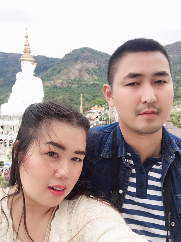 Nipapan Peuchpen, 33, said her husband Sergeant Sarunyoo Mukaew, 34, had been having an affair for more than a year