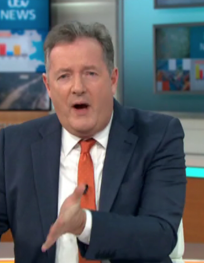 The argument over PPE raged between Piers and the Health Secretary on this morning's show