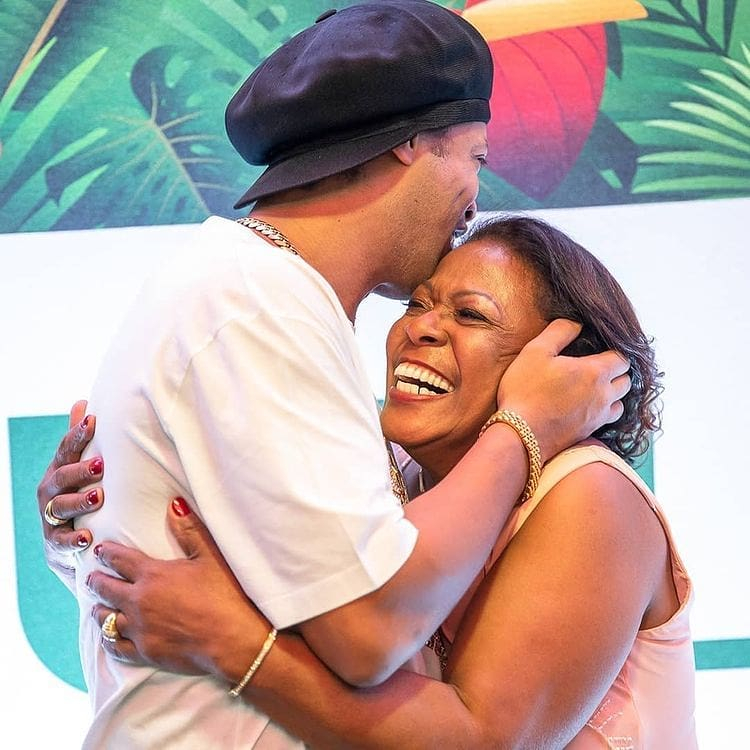 Ronaldinho has spoken for the first time since his mother's tragic passing