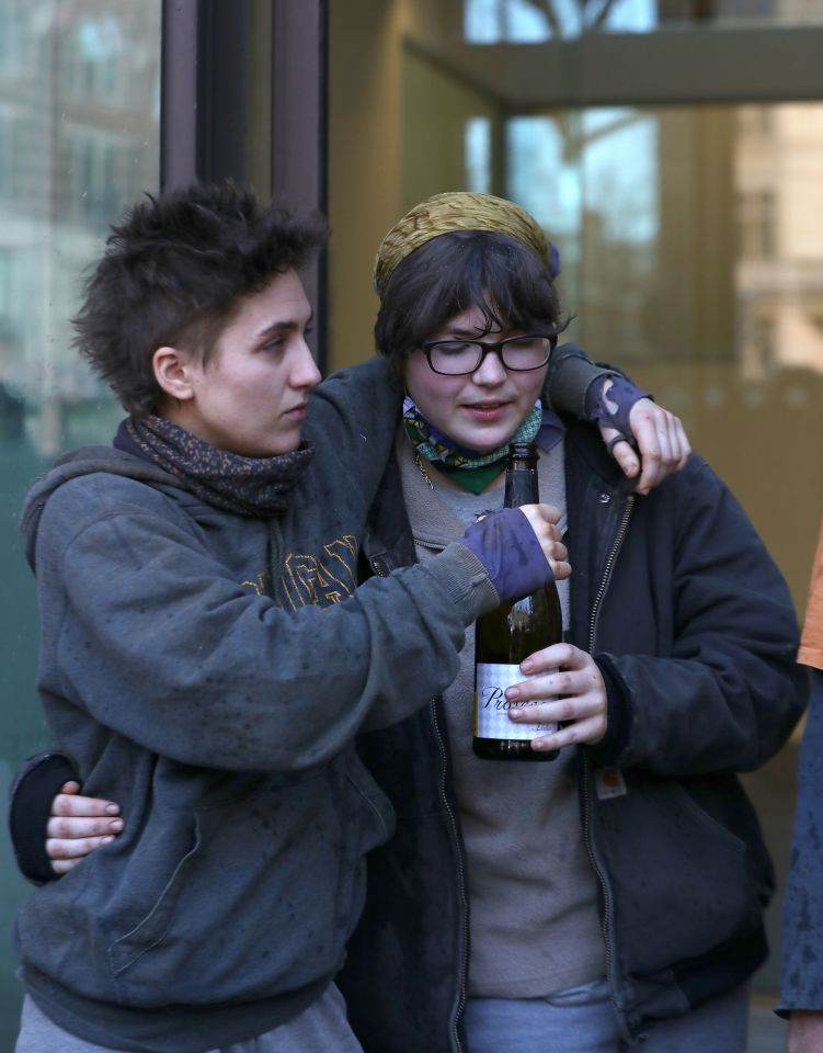 Activists Isla 'Blue' Sandford and Juliett 'Nemo' Stephenson-Clarke also appeared before Westminster JPs