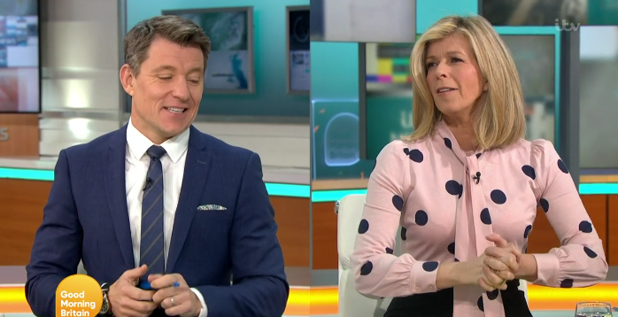 Ben Shephard and Kate Garraway replaced Piers and Susanna today