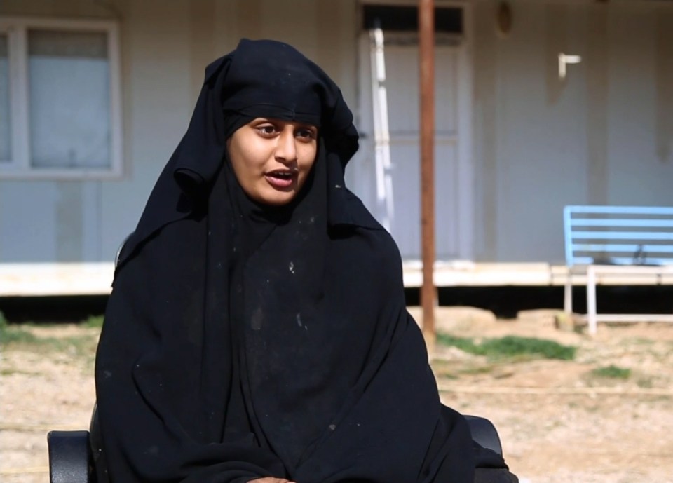 Shamima Begum was stripped of her ­British passport in 2019