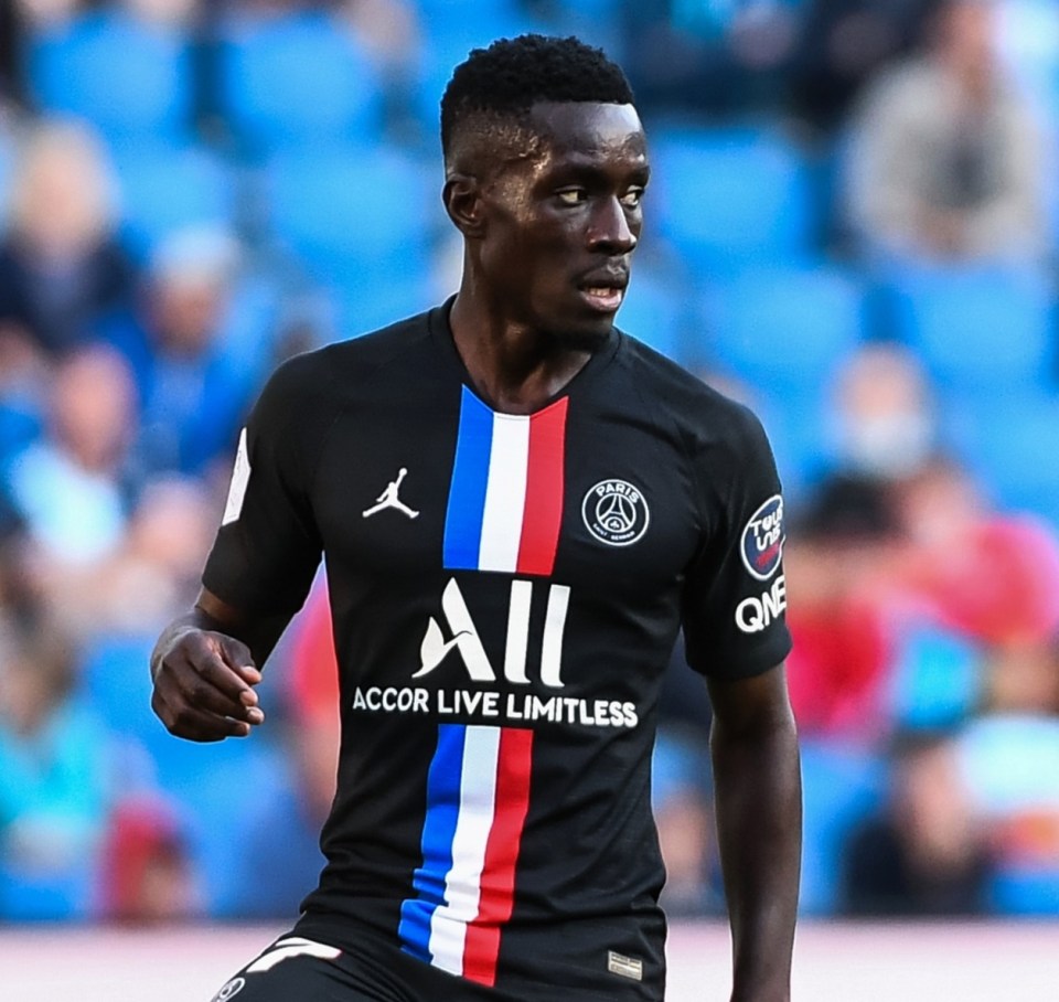 Idrissa Gueye is under contract with Paris Saint-Germain until 2023