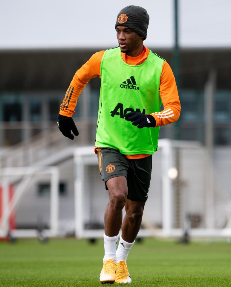 Amad Diallo signed for Man United in a £36m deal