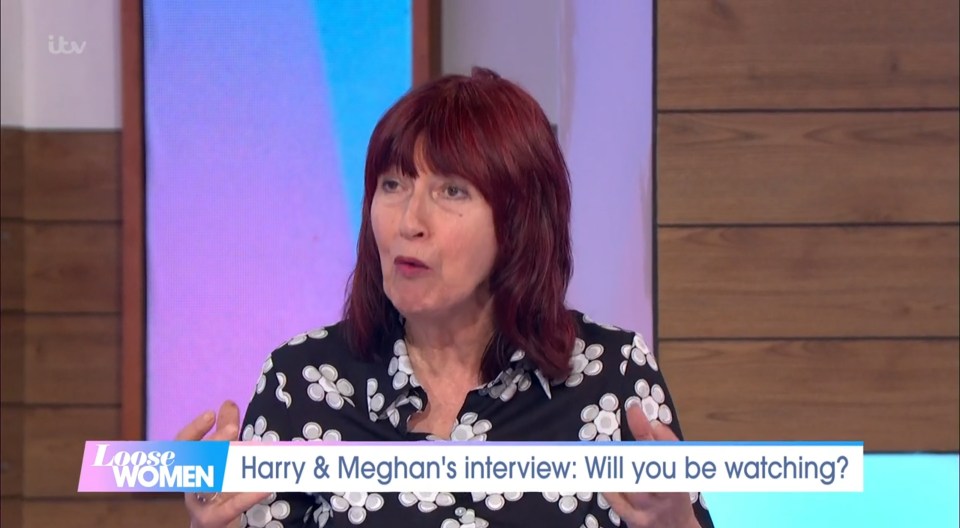 Loose Women's Janet Street-Porter slammed Harry and Meghan for doing a tell-all interview with Oprah Winfrey