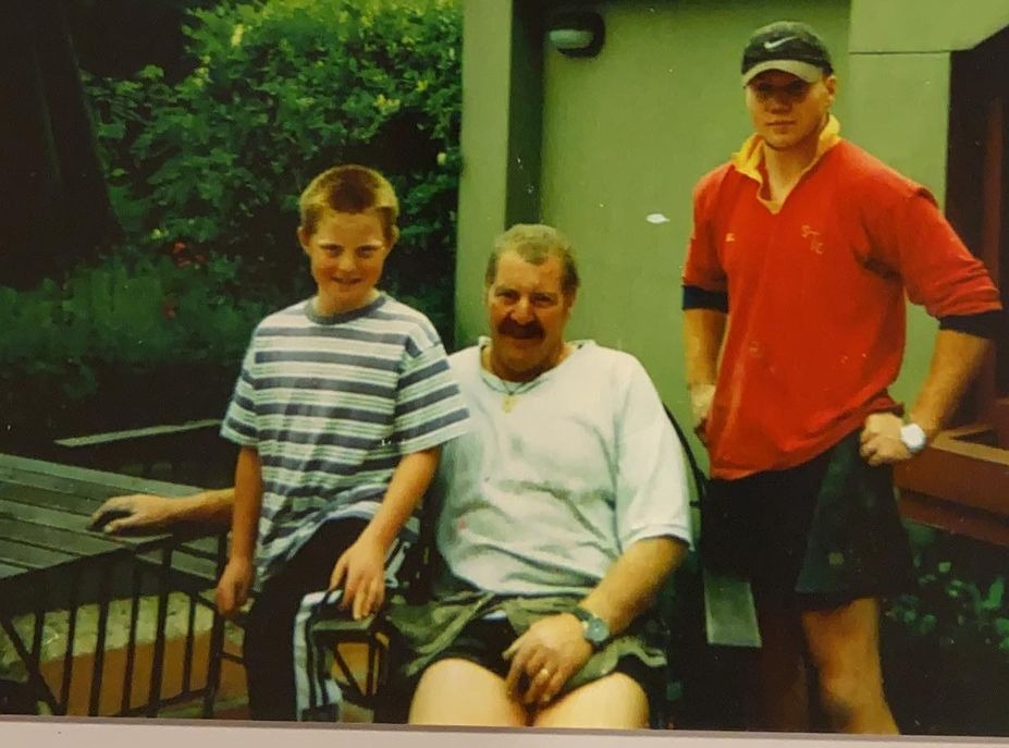 Stokes, left, was just 14 when England stormed to an unforgettable series win