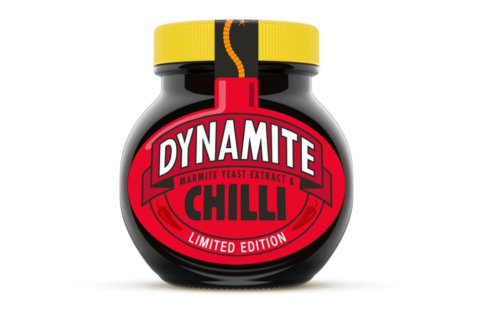 Marmite is bringing out a new spicy Dynamite spread with a chilli kick