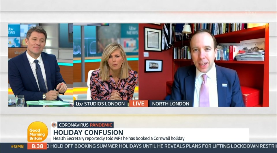 Kate Garraway was praised for her interview on Good Morning Britain