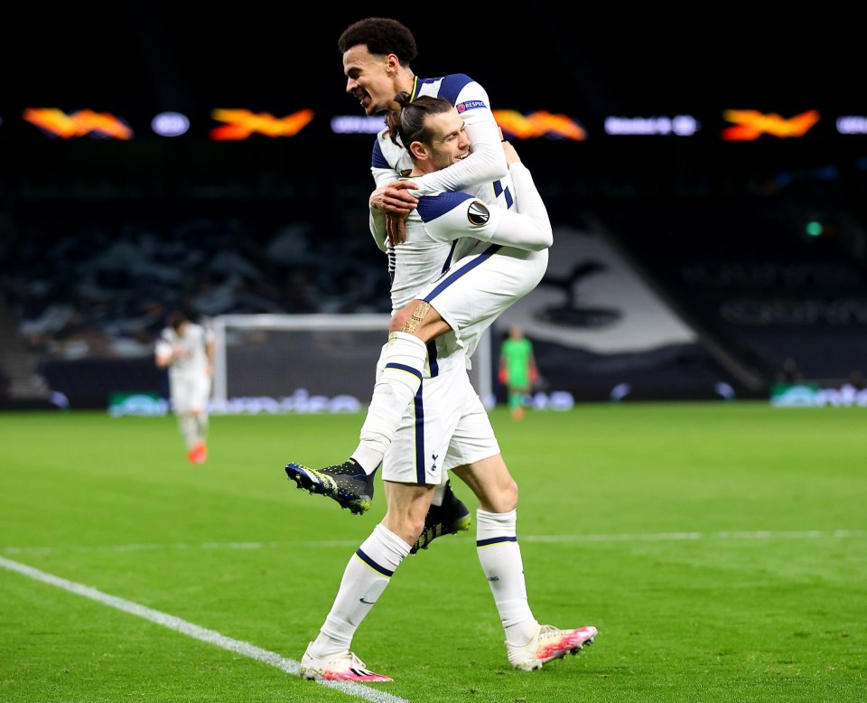 Bale and Alli proved to be the heroes as Spurs thumped Wolfsberger in North London