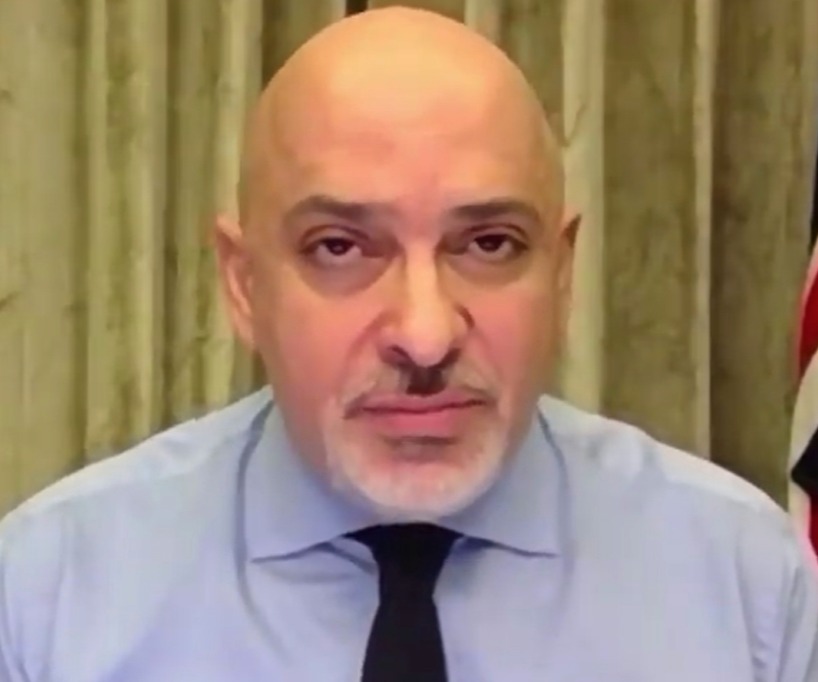 Vaccines minister Nadhim Zahawi