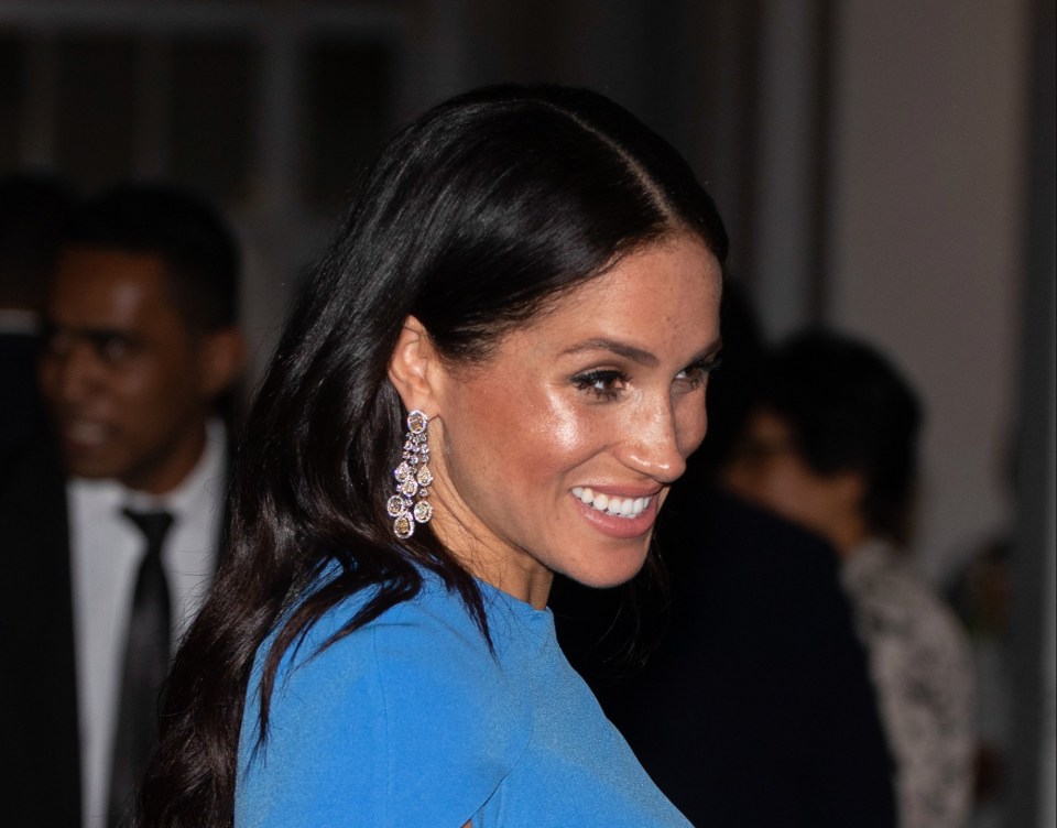 The Duchess of Sussex reportedly donned earrings which were a wedding gift from bin Salman on a trip to Fiji